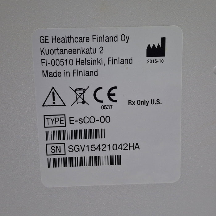 GE Healthcare E-sCO-00 Respiratory Module