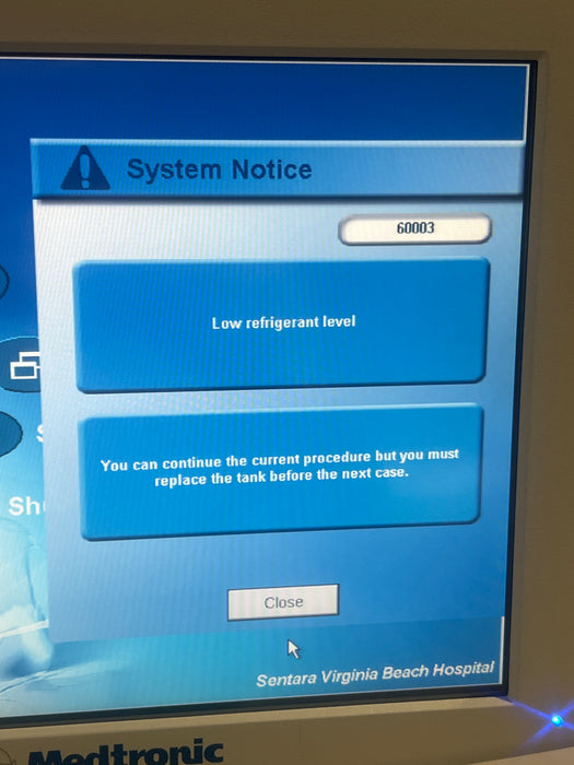 Medtronic CryoCath Cryoablation Console
