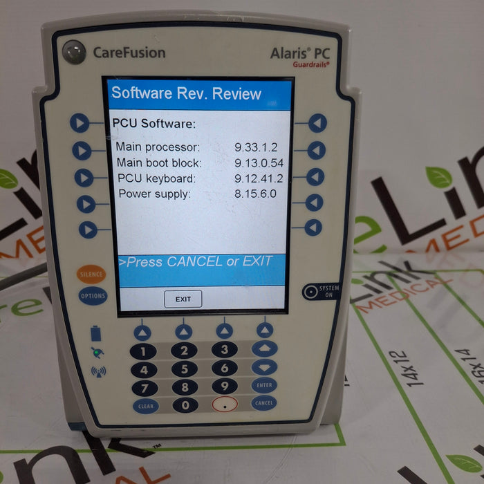 CareFusion Alaris 8015 Large Screen POC Infusion Pump