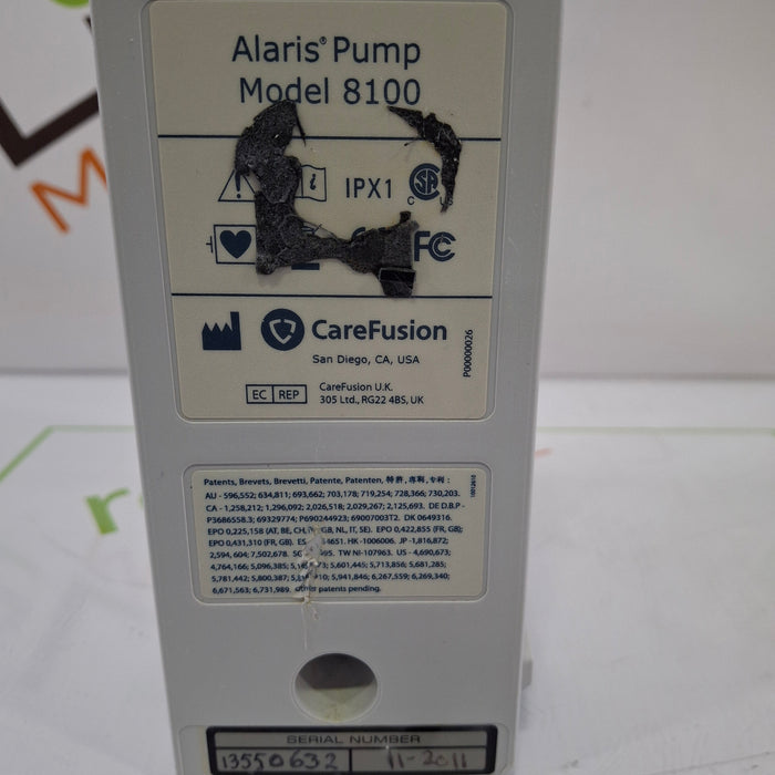 CareFusion Alaris 8110 Syringe Pump Module