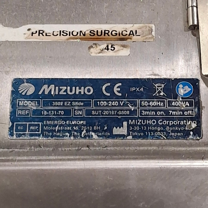 Skytron 3502EZ Slide Surgical Table
