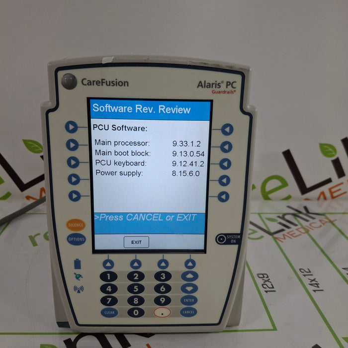 CareFusion Alaris 8015 Large Screen POC Infusion Pump