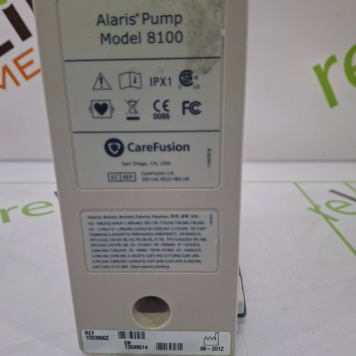 CareFusion Alaris 8100 LVP Infusion Pump Module