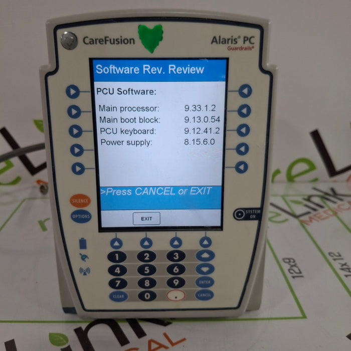 CareFusion Alaris 8015 Large Screen POC Infusion Pump