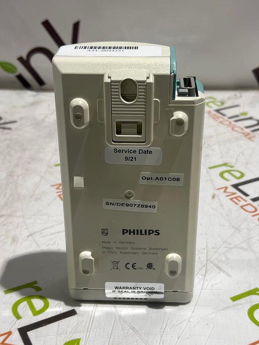 Philips M3001A-A01C06 Fast SpO2, NIBP, ECG, Temp, IBP MMS Module