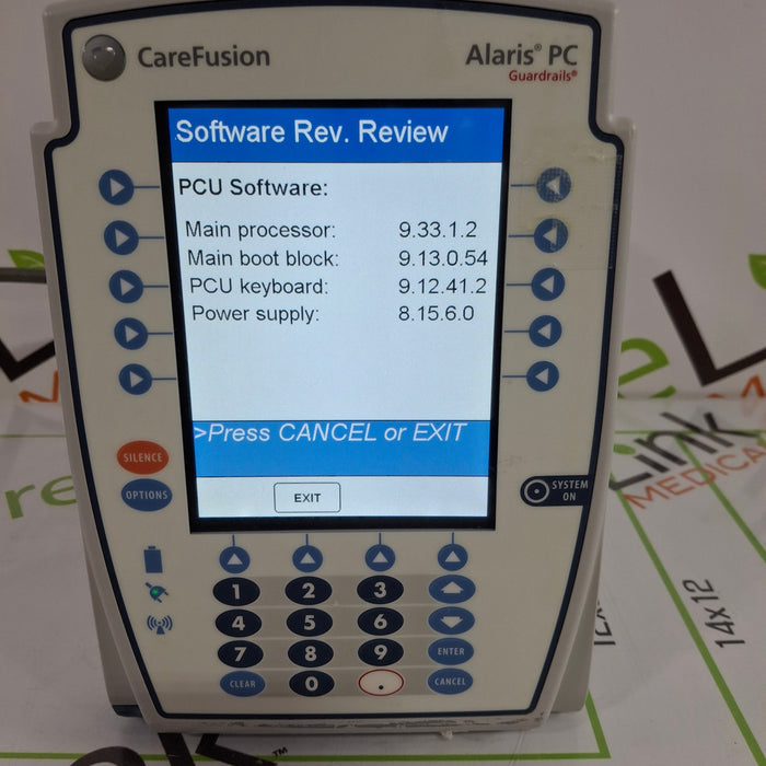 CareFusion Alaris 8015 Large Screen POC Infusion Pump