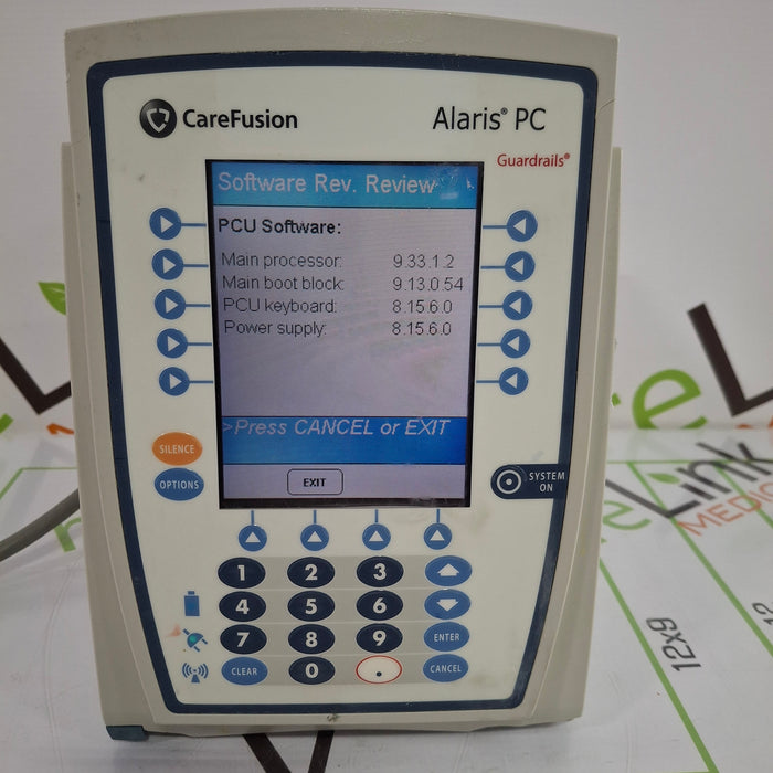 CareFusion Alaris 8015 Small Screen POC Infusion Pump