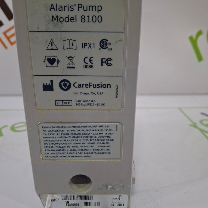 CareFusion Alaris 8100 LVP Infusion Pump Module