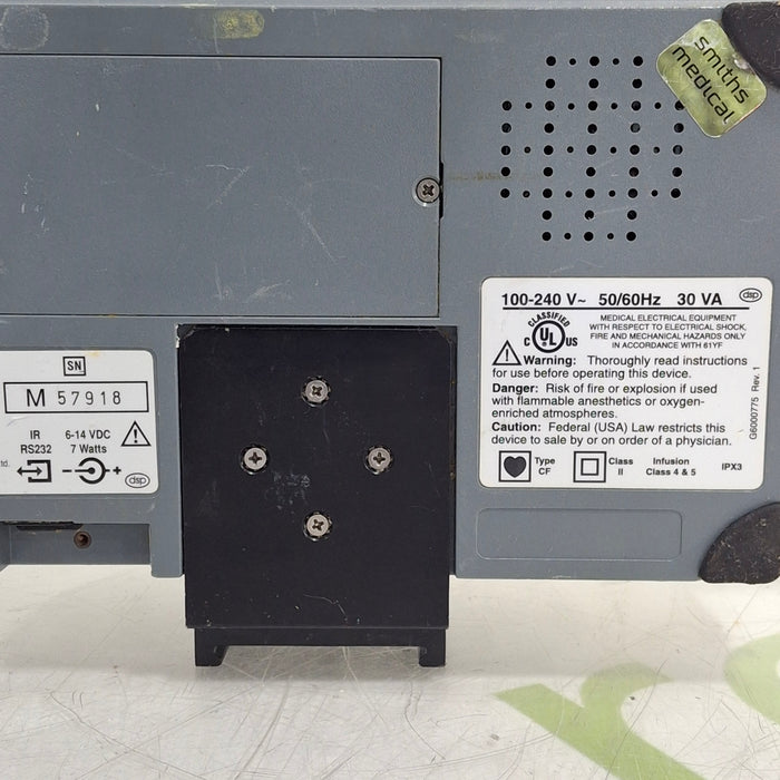 Smiths Medical Medfusion 3500 Version 5 Syringe Infusion Pump