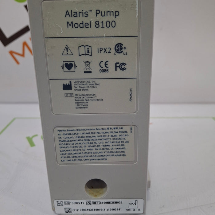 CareFusion Alaris 8100 LVP Infusion Pump Module