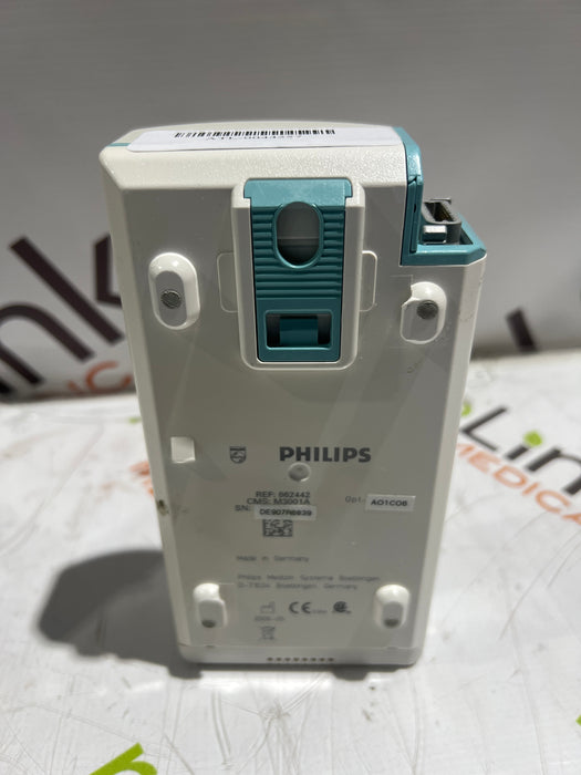 Philips M3001A-A01C06 Fast SpO2, NIBP, ECG, Temp, IBP MMS Module