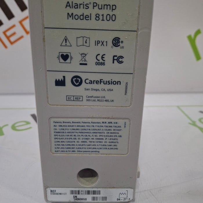 CareFusion Alaris 8100 LVP Infusion Pump Module