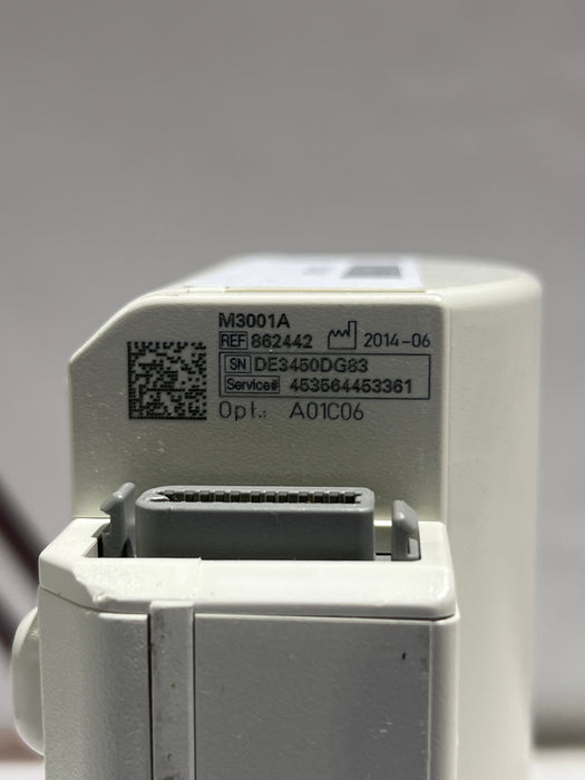 Philips M3001A-A01C06 Fast SpO2, NIBP, ECG, Temp, IBP MMS Module