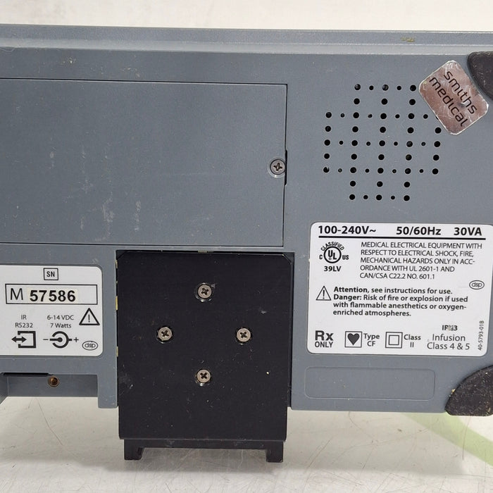 Smiths Medical Medfusion 3500 Version 5 Syringe Infusion Pump