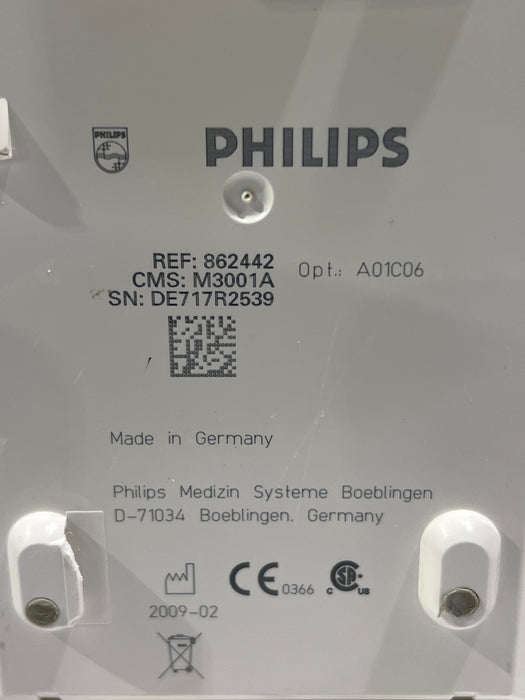 Philips M3001A-A01C06 Fast SpO2, NIBP, ECG, Temp, IBP MMS Module