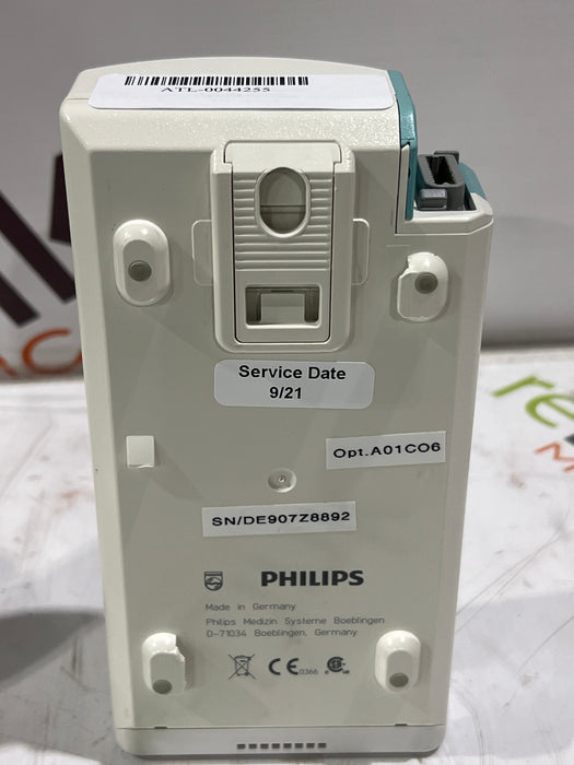 Philips M3001A-A01C06 Fast SpO2, NIBP, ECG, Temp, IBP MMS Module