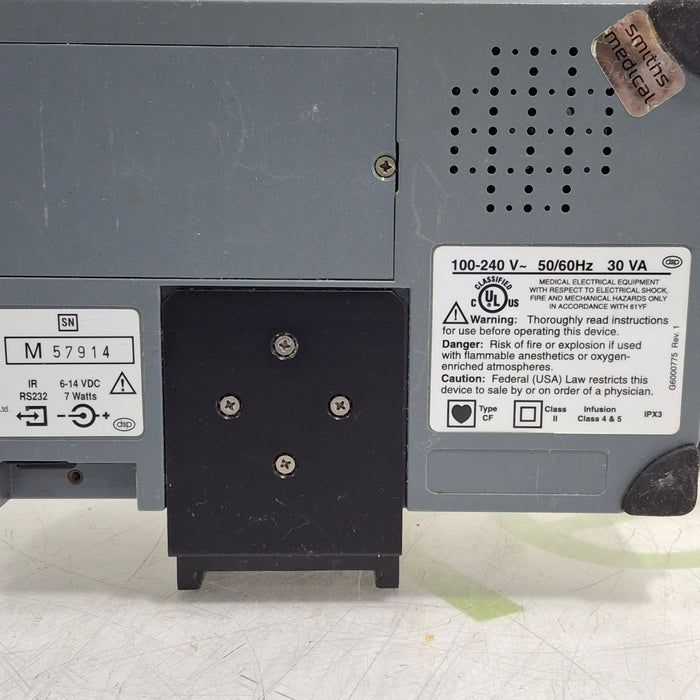 Smiths Medical Medfusion 3500 Version 5 Syringe Infusion Pump