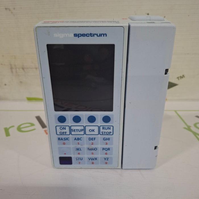 Baxter Sigma Spectrum w/Non Wireless or No Battery Infusion Pump