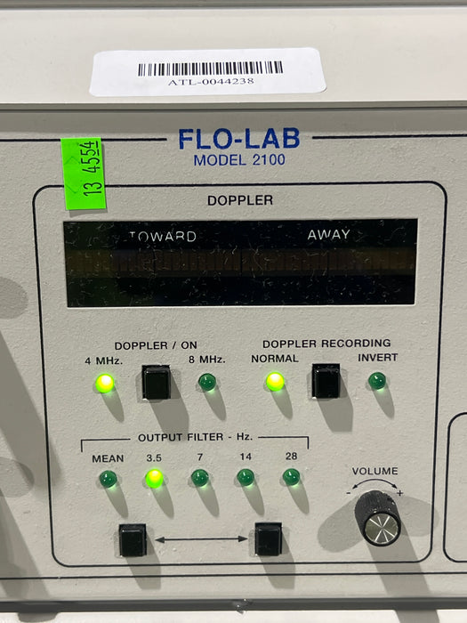 Parks Flo-Lab 2100-SX Vascular System