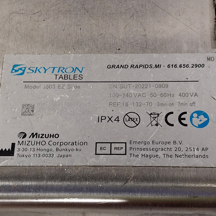 Skytron 3503EZ Slide Surgical Table