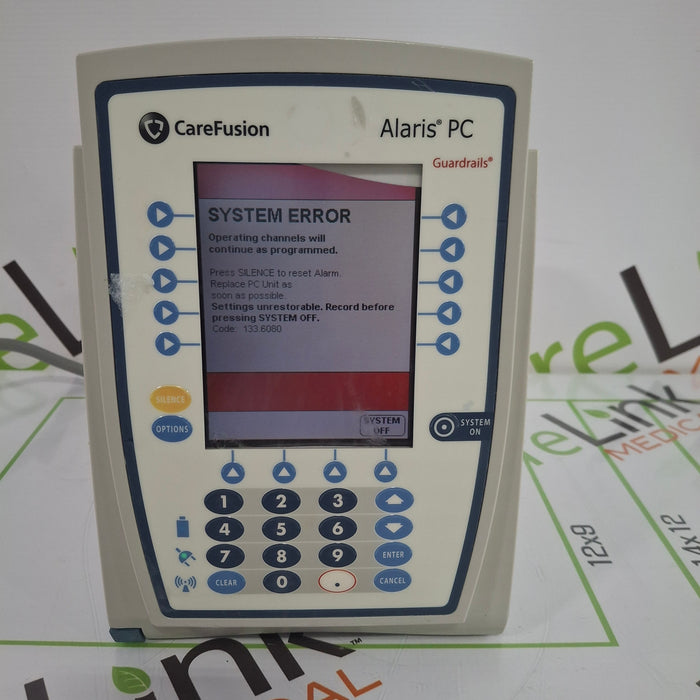 CareFusion Alaris 8015 Small Screen POC Infusion Pump