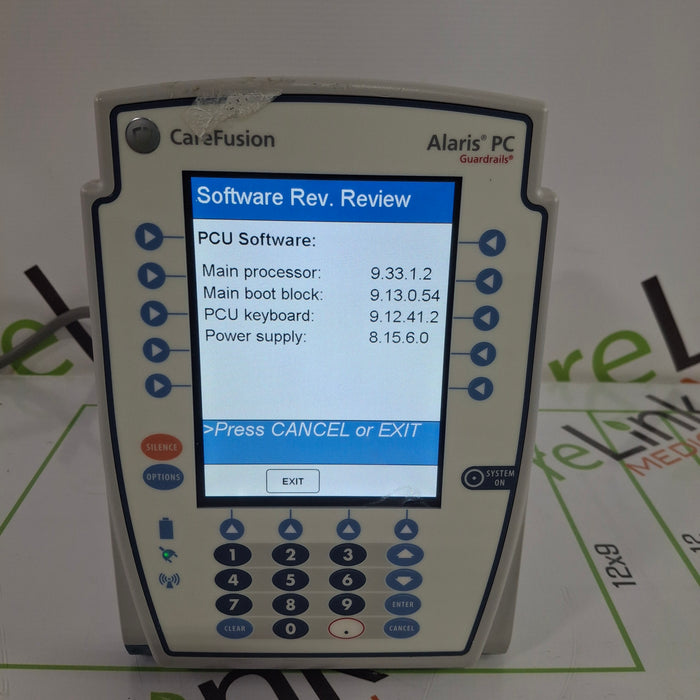 CareFusion Alaris 8015 Large Screen POC Infusion Pump