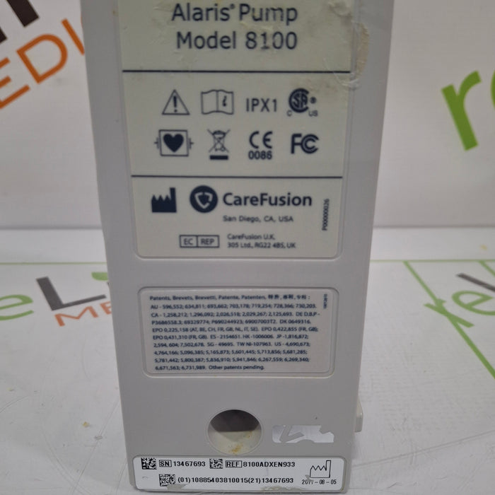 CareFusion Alaris 8100 LVP Infusion Pump Module