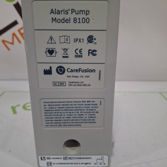 CareFusion Alaris 8100 LVP Infusion Pump Module