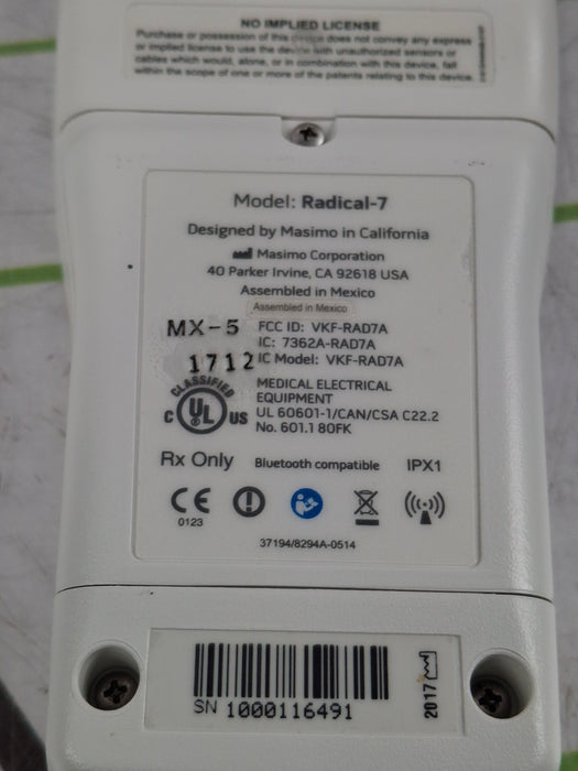 Masimo Radical 7 Pulse Oximeter