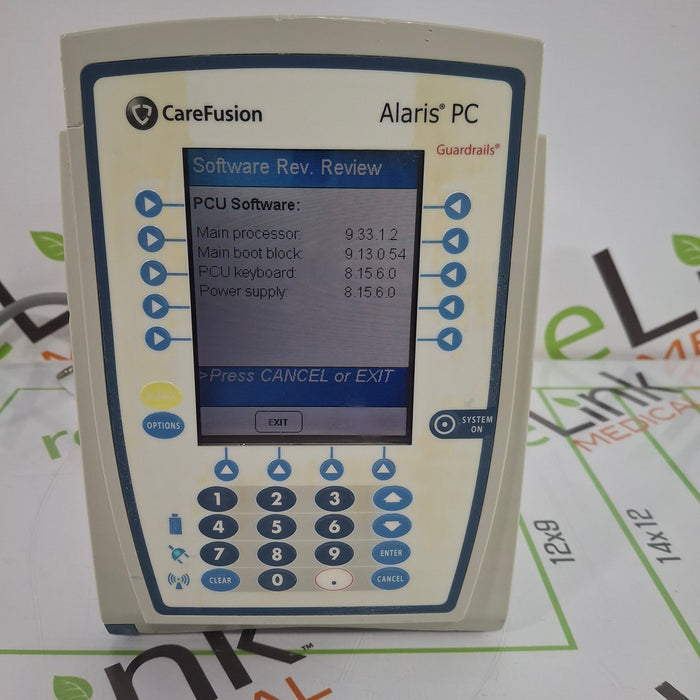 CareFusion Alaris 8015 Small Screen POC Infusion Pump