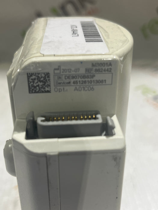 Philips M3001A-A01C06 Fast SpO2, NIBP, ECG, Temp, IBP MMS Module