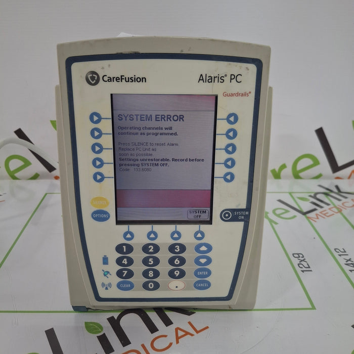 CareFusion Alaris 8015 Small Screen POC Infusion Pump