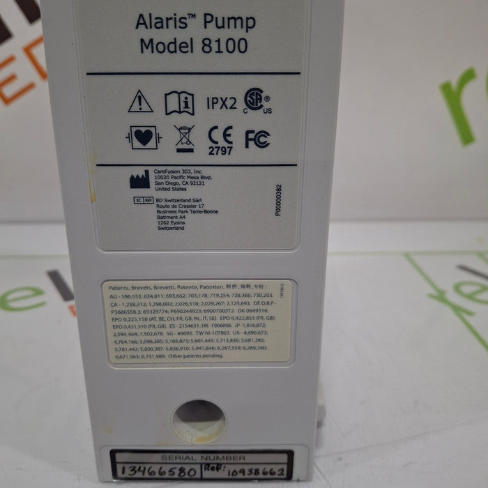 CareFusion Alaris 8100 LVP Infusion Pump Module