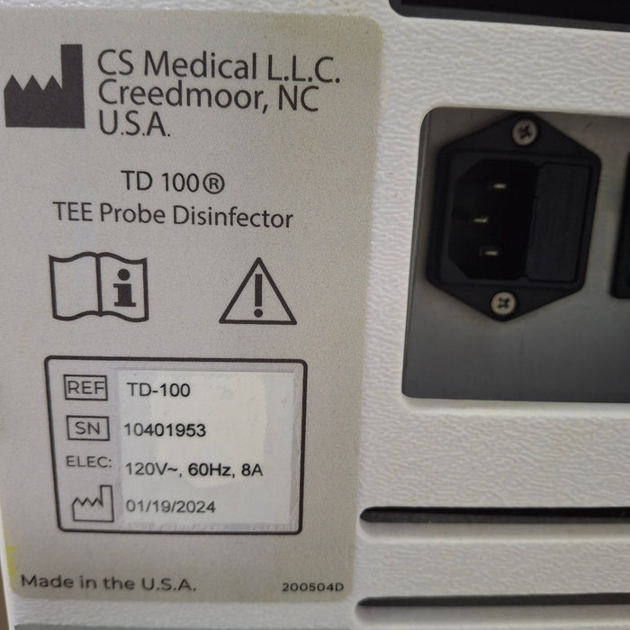 CS Medical TD-100 TEE Probe Disinfector