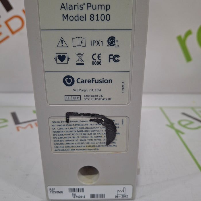 CareFusion Alaris 8100 LVP Infusion Pump Module