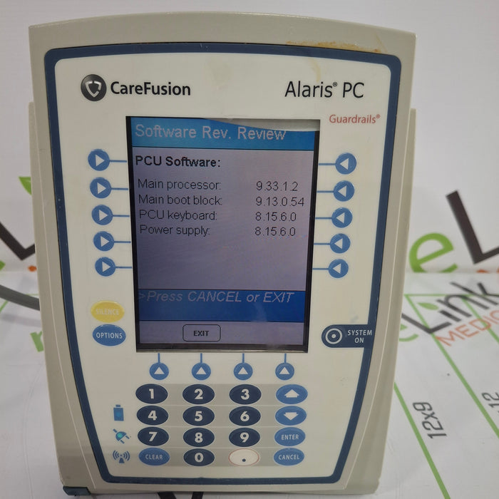 CareFusion Alaris 8015 Small Screen POC Infusion Pump