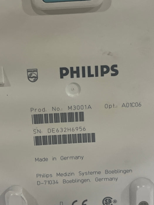 Philips M3001A-A01C06 Fast SpO2, NIBP, ECG, Temp, IBP MMS Module