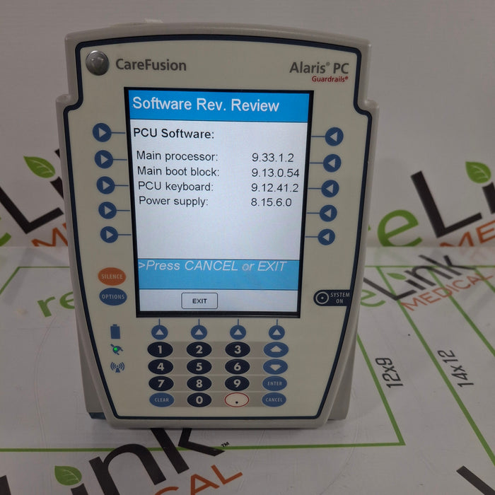 CareFusion Alaris 8015 Large Screen POC Infusion Pump