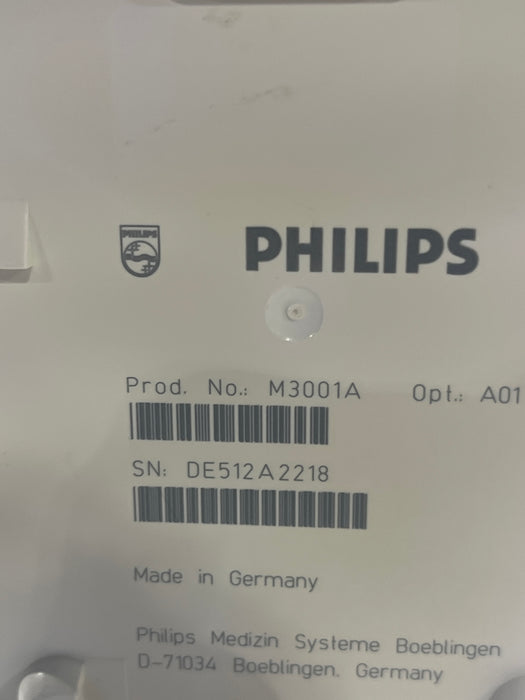 Philips M3001A-A01 Fast SpO2, NIBP, ECG MMS Module