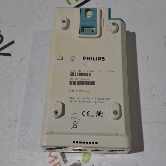 Philips M3001A-A01C06 Fast SpO2, NIBP, ECG, Temp, IBP MMS Module