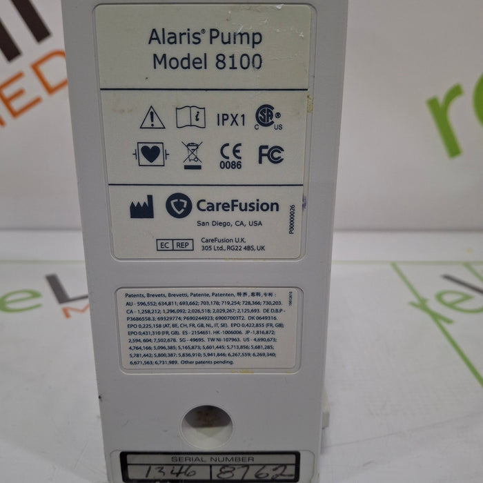 CareFusion Alaris 8100 LVP Infusion Pump Module