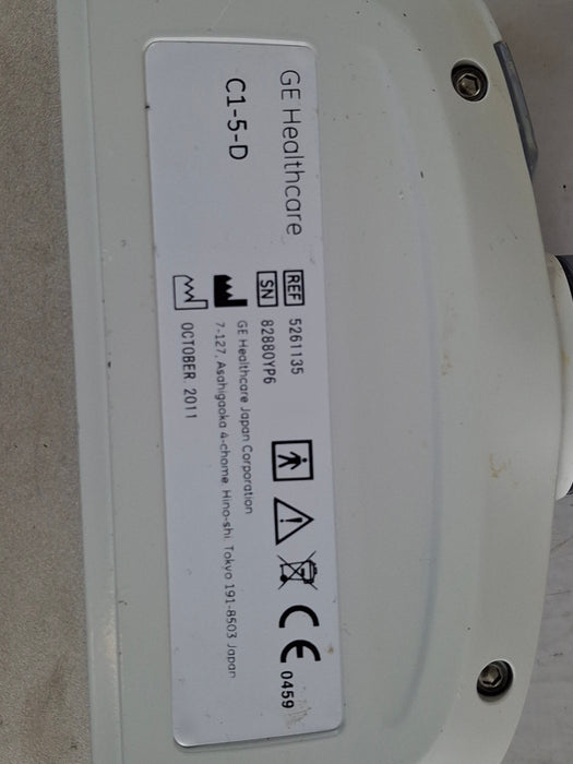 GE Healthcare C1-5-D Convex Transducer