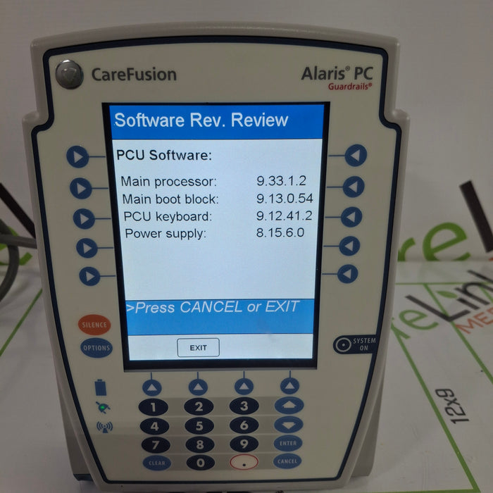CareFusion Alaris 8015 Large Screen POC Infusion Pump