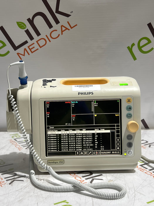 Philips Suresigns VS3 Vital Signs Monitor
