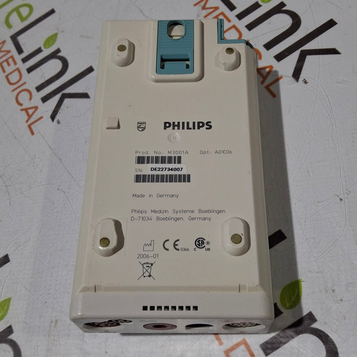 Philips M3001A-A01C06 Fast SpO2, NIBP, ECG, Temp, IBP MMS Module