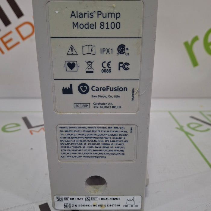CareFusion Alaris 8100 LVP Infusion Pump Module