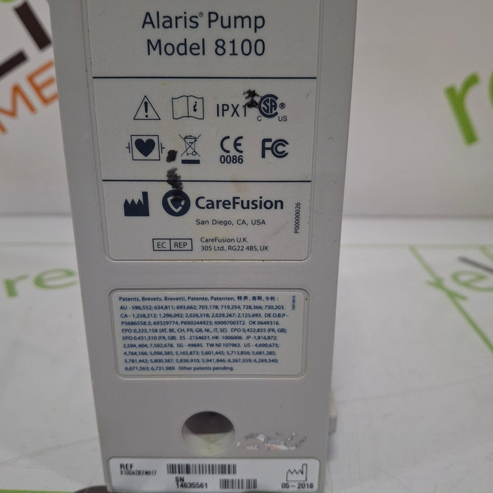 CareFusion Alaris 8100 LVP Infusion Pump Module