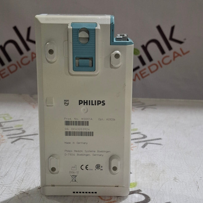 Philips M3001A-A01C06 Fast SpO2, NIBP, ECG, Temp, IBP MMS Module