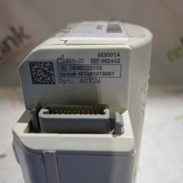 Philips M3001A-A01C06 Fast SpO2, NIBP, ECG, Temp, IBP MMS Module