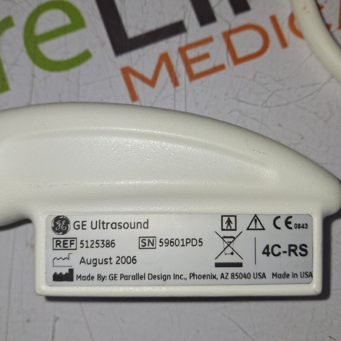 GE Healthcare 4C Convex Transducer